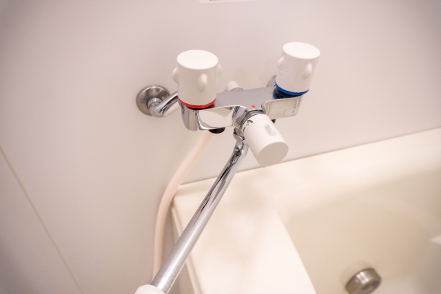 SANEI サーモシャワー混合栓 凍結防止 自動水抜き オールメッキ SK18CK1 - 2